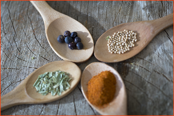 香り付けできるスパイス